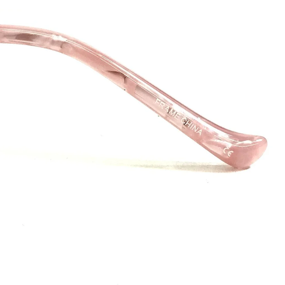 Tura Eyeglasses Frames R238 DGN Dark Gunmetal Rose Gold Crystals 59-18-145